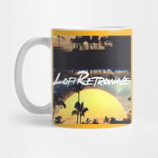 LoFi Retrowave Now vaporwave design Mug